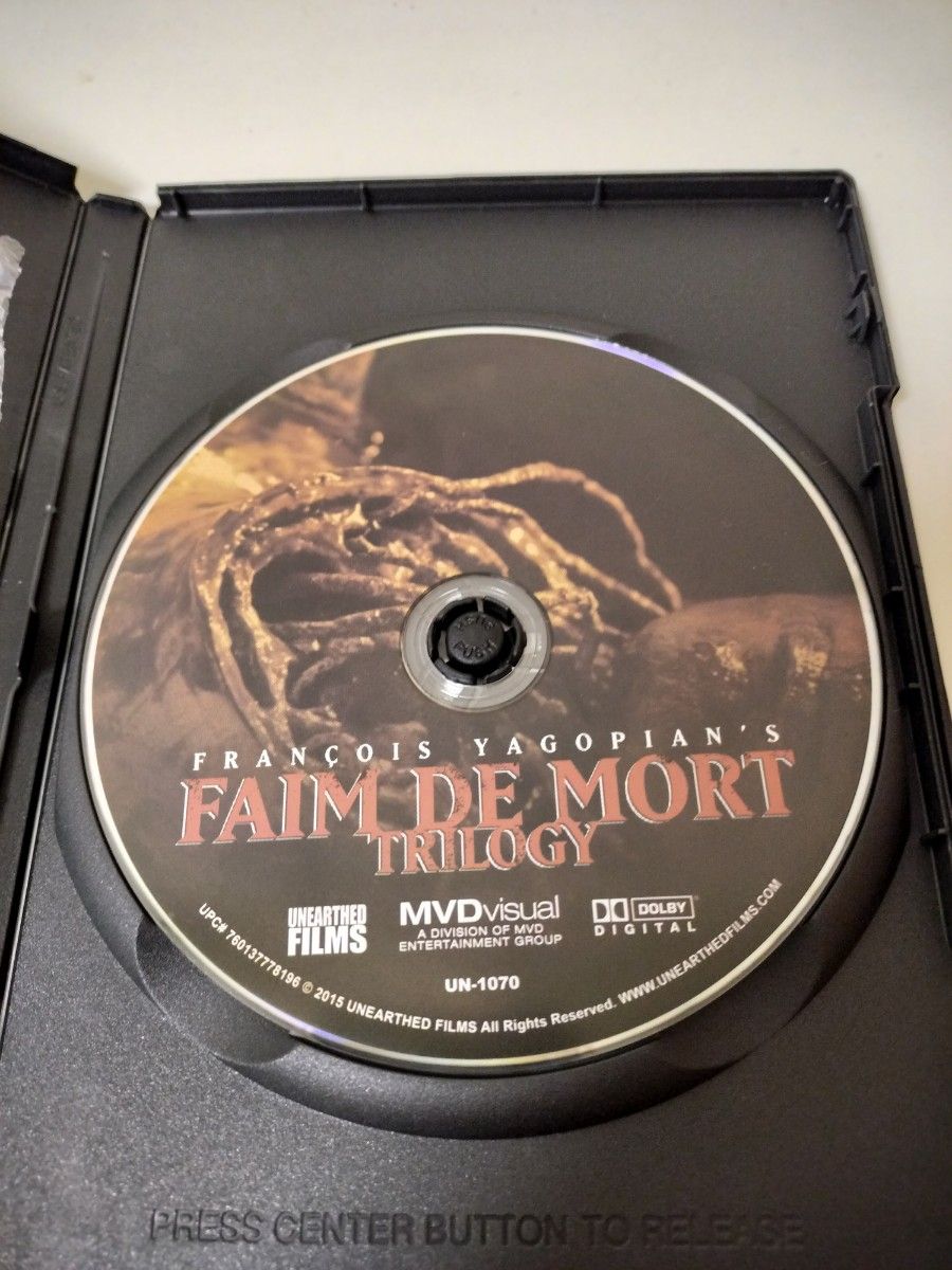 FAIM DE MORT TRILOGY 輸入盤 DVD グロ ゴア FAIM DE MORT TRILOGY 輸入盤 DVD グロ ゴア