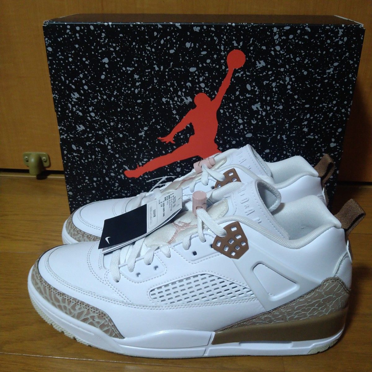 【新品未使用 希少サイズ 完売品】NIKE JORDANSpizike Low "Archaeo Brown"