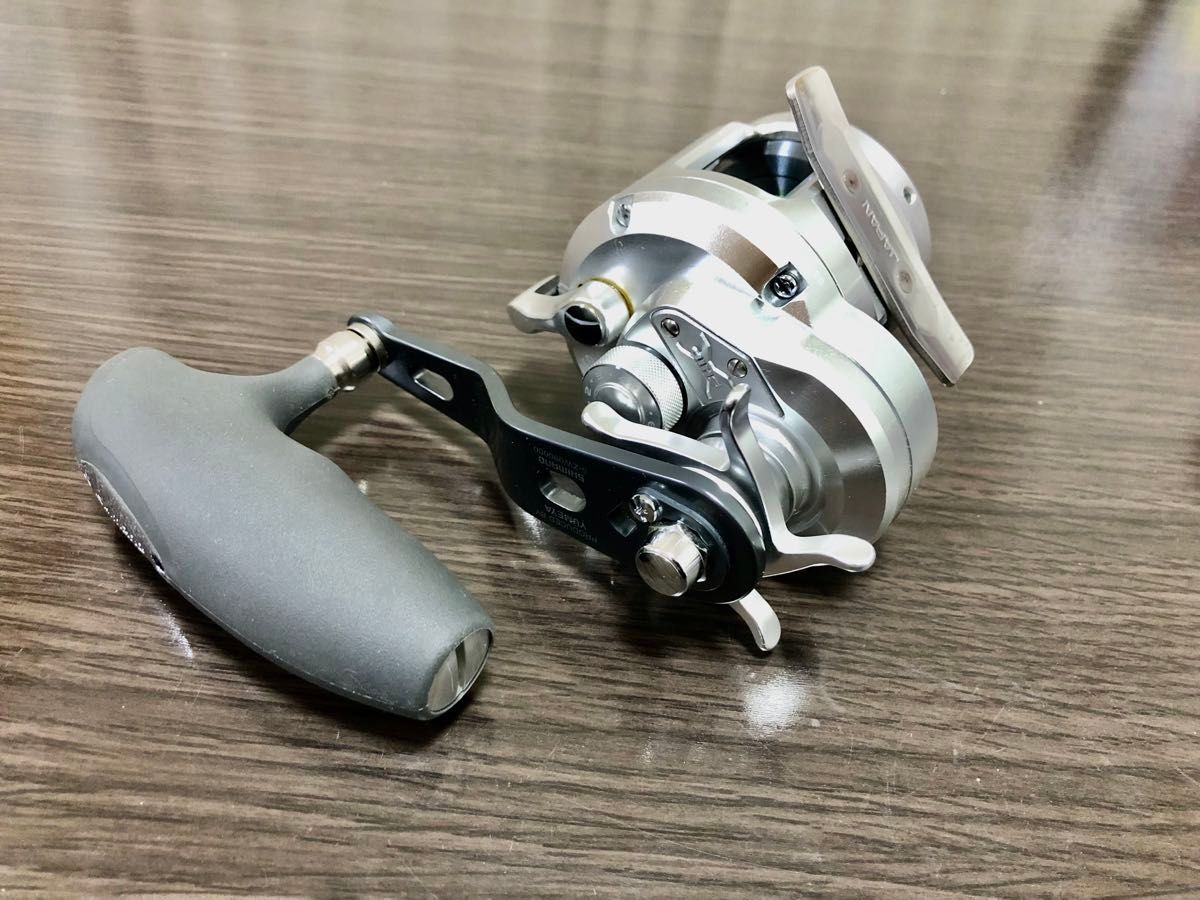 シマノ12オシアジガー 1501HG レフトハンドル 左 SHIMANO OCEA JIGGER 夢屋 パワーハンドル シマノ12オシアジガー 1501HG レフトハンドル 左 SHIMANO OCEA JIGGER 夢屋 パワーハンドル