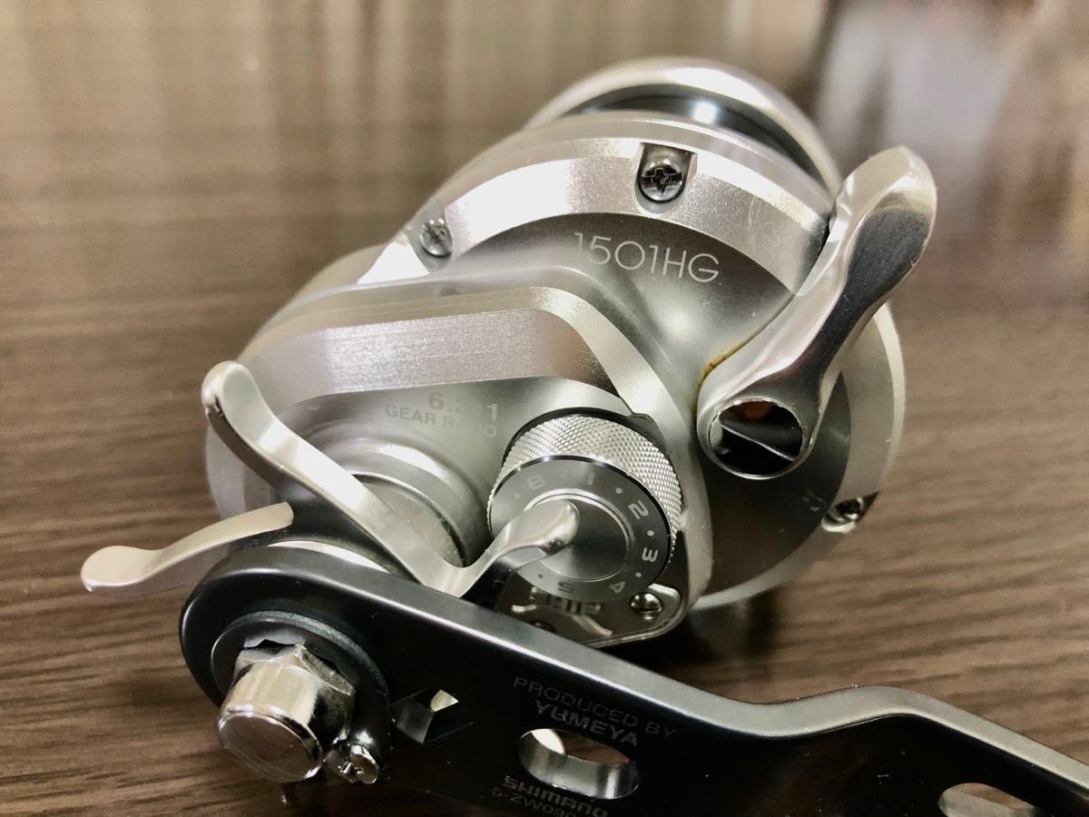 シマノ12オシアジガー 1501HG レフトハンドル 左 SHIMANO OCEA JIGGER 夢屋 パワーハンドル シマノ12オシアジガー 1501HG レフトハンドル 左 SHIMANO OCEA JIGGER 夢屋 パワーハンドル