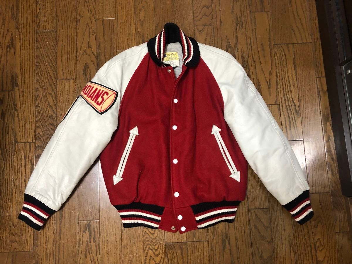 BACKDROP × hewitt バックドロップ ヒューイット 袖革スタジャン BACKDROP × hewitt バックドロップ ヒューイット 袖革スタジャン