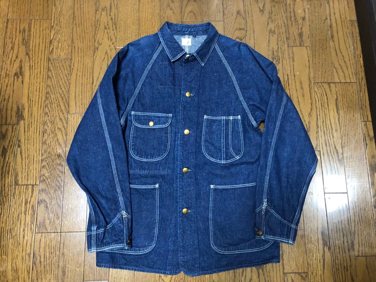 美品 orSlow オアスロウ 50's 1950s カバーオール 濃紺 サイズ2 デニムカバーオール 日本製 美品 orSlow オアスロウ 50's 1950s カバーオール 濃紺 サイズ2 デニムカバーオール 日本製
