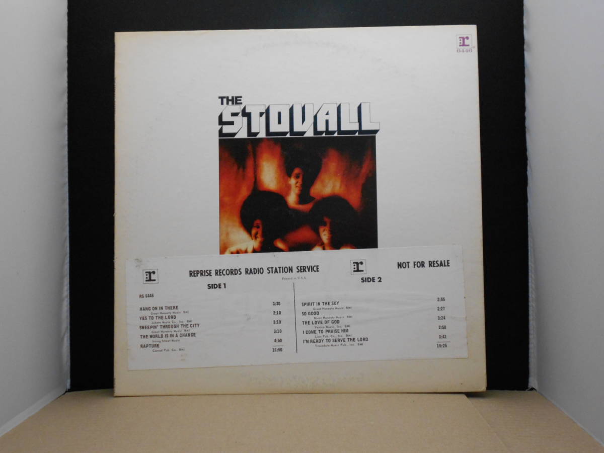 感謝の声続々! Stovall Sisters - S/T 白ラベルプロモ WLP R&B、ソウル 感謝の声続々! Stovall Sisters - S/T 白ラベルプロモ WLP R&B、ソウル