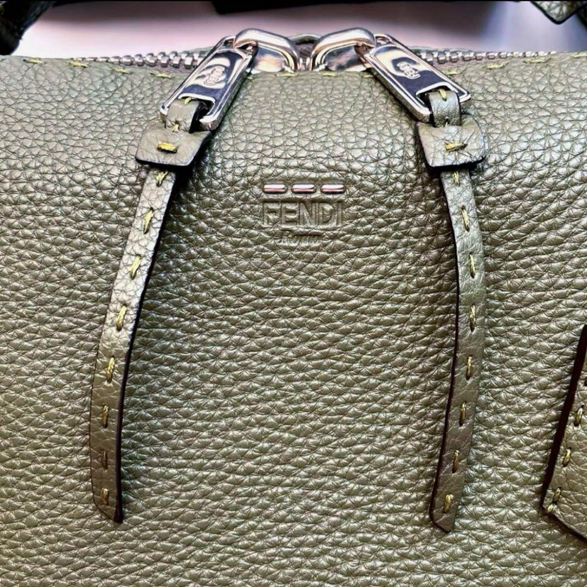 美品】FENDI フェンディ セレリア レイ 2wayショルダーバッグ 美品】FENDI フェンディ セレリア レイ 2wayショルダーバッグ