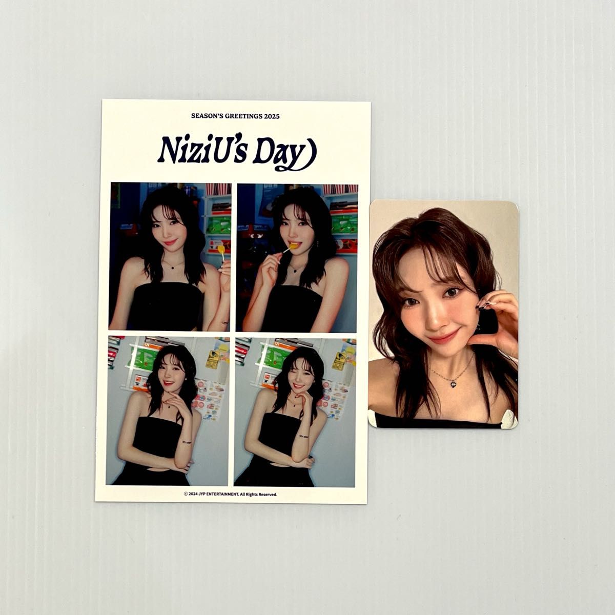 NiziU マユカ トレカ・4カットフォト セット SEASON'S GREETINGS NiziU マユカ トレカ・4カットフォト セット SEASON'S GREETINGS