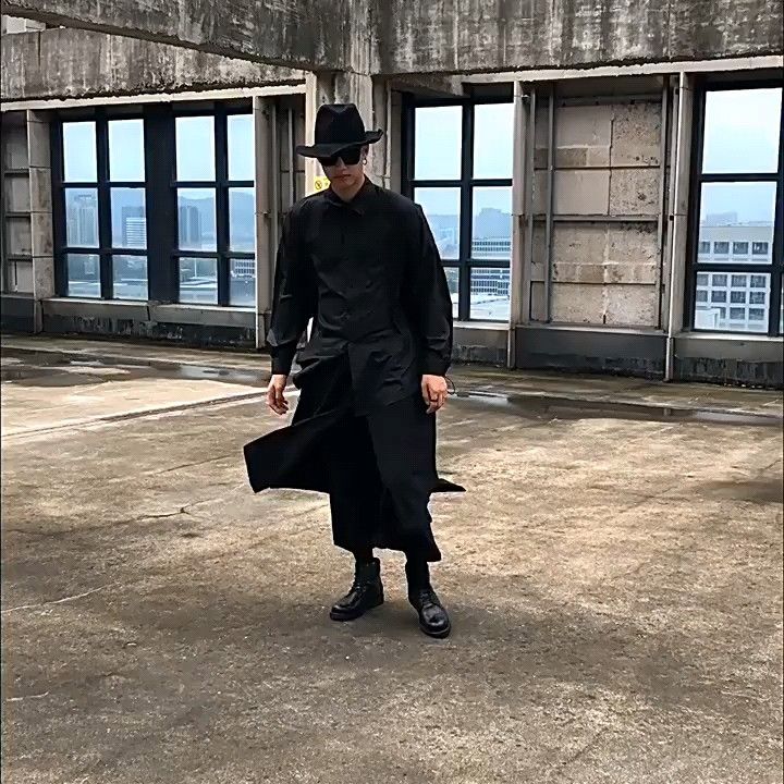 サルエルパンツ メンズ ワイドパンツ 袴パンツ モード系 レディース兼用 大きいサイズ 変形 巻スカート アラジンパンツ 9分丈