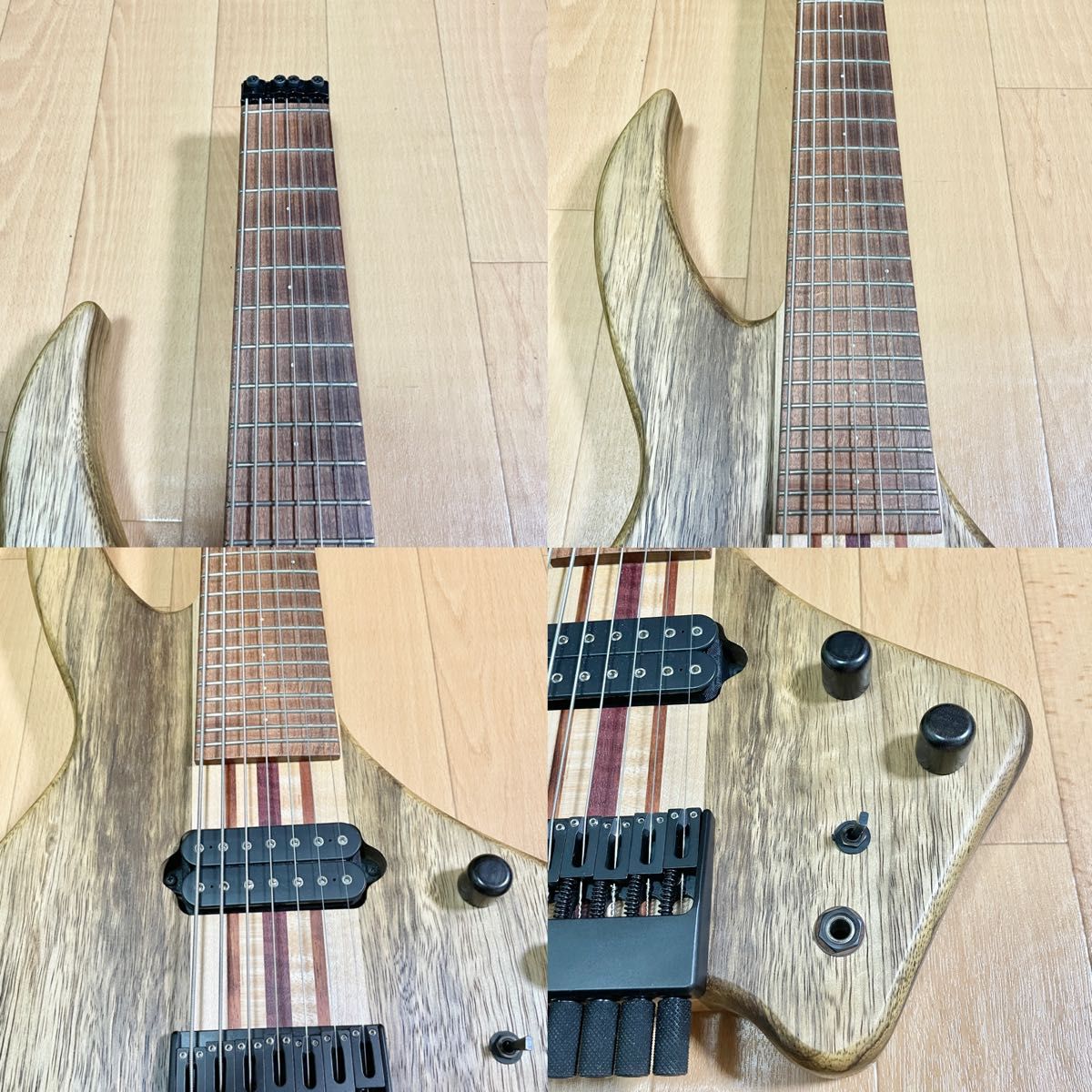 Wing Instruments 7弦 ヘッドレスギター ショートスケール 多弦 Wing Instruments 7弦 ヘッドレスギター ショートスケール 多弦