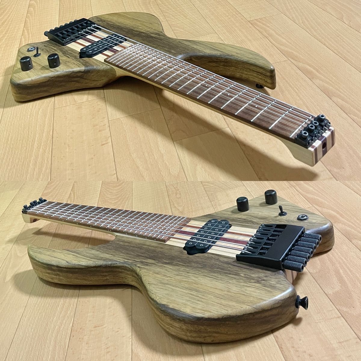 Wing Instruments 7弦 ヘッドレスギター ショートスケール 多弦 Wing Instruments 7弦 ヘッドレスギター ショートスケール 多弦
