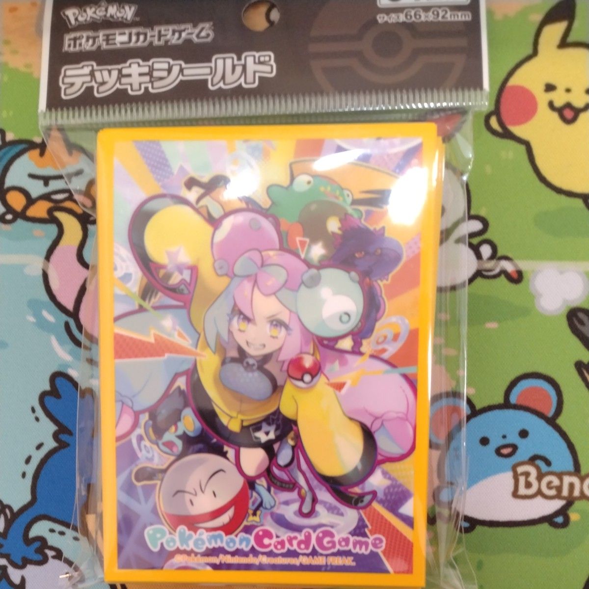 ポケモンカード ナンジャモ プレイマット デッキシールド ポケモンカード ナンジャモ プレイマット デッキシールド