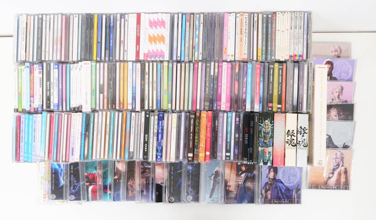 t021/【未検品】/大量まとめ/【同梱不可】/アニソンCD まとめ② 約210点セット/A3！/刀剣乱舞/おそ松さん/銀魂/B-PROJECT/ガンダム 他