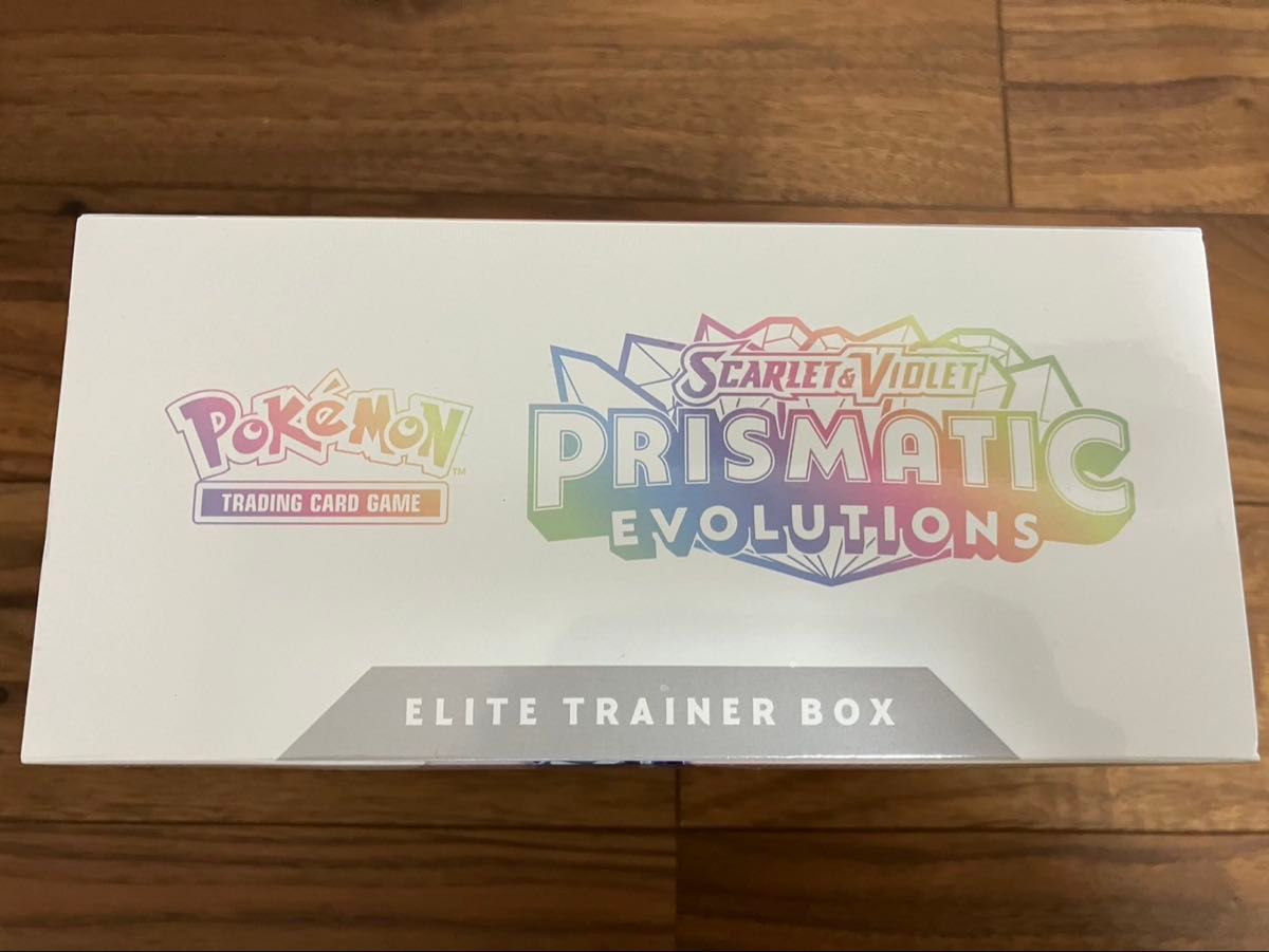 PRISMATIC EVOLUTIONS エリートトレーナーBOX 海外限定未開封品 PRISMATIC EVOLUTIONS エリートトレーナーBOX 海外限定未開封品
