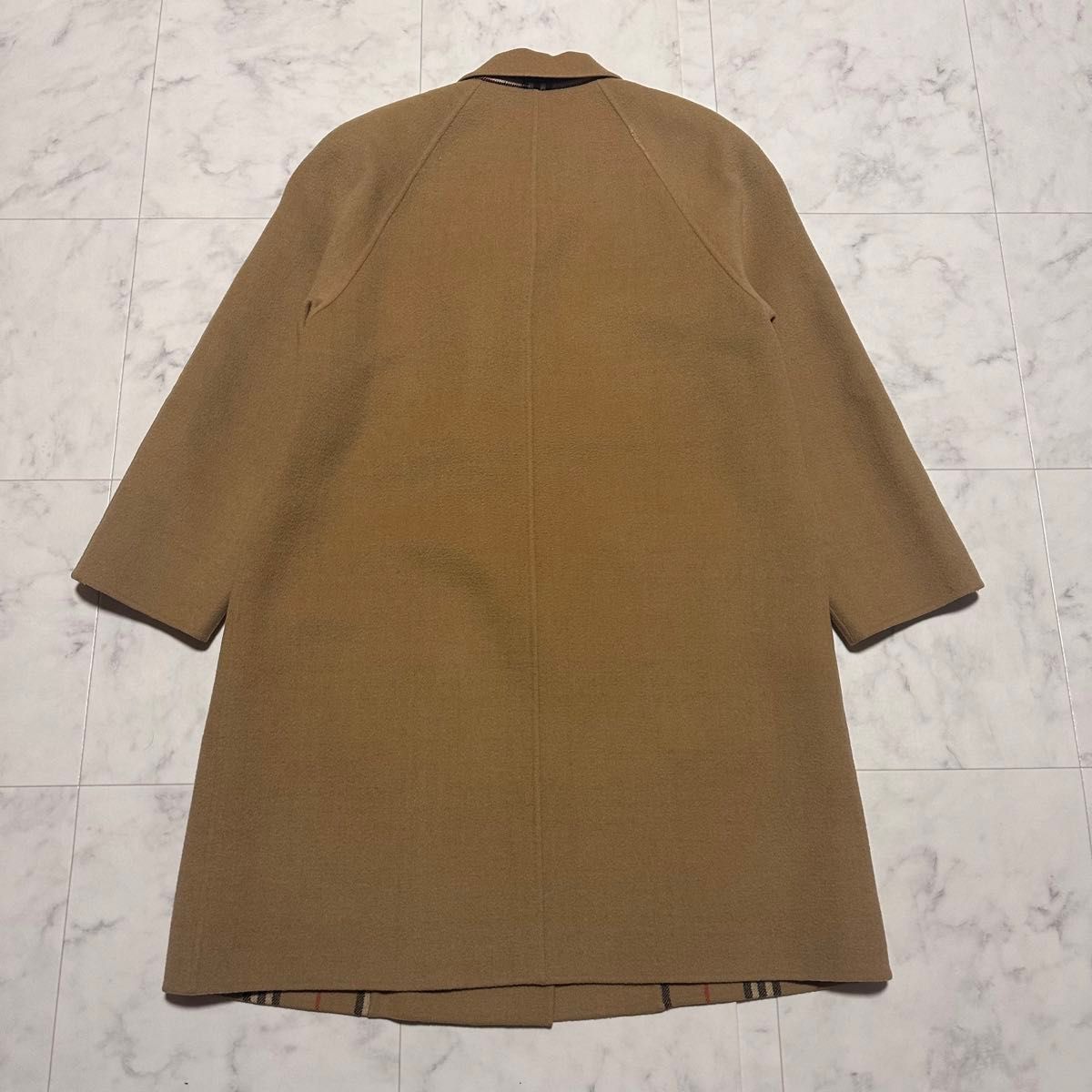 BURBERRYS バーバリー ダブルフェイス カシミヤ混 ノバチェック BURBERRYS バーバリー ダブルフェイス カシミヤ混 ノバチェック