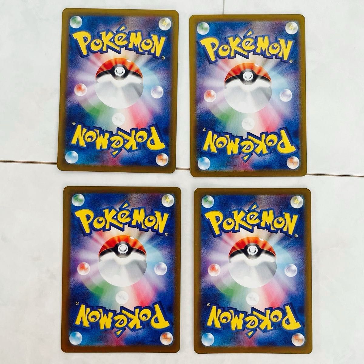 ポケモンカード テラスタル4枚セット(サンダースex ブースター ポケモンカード テラスタル4枚セット(サンダースex ブースター