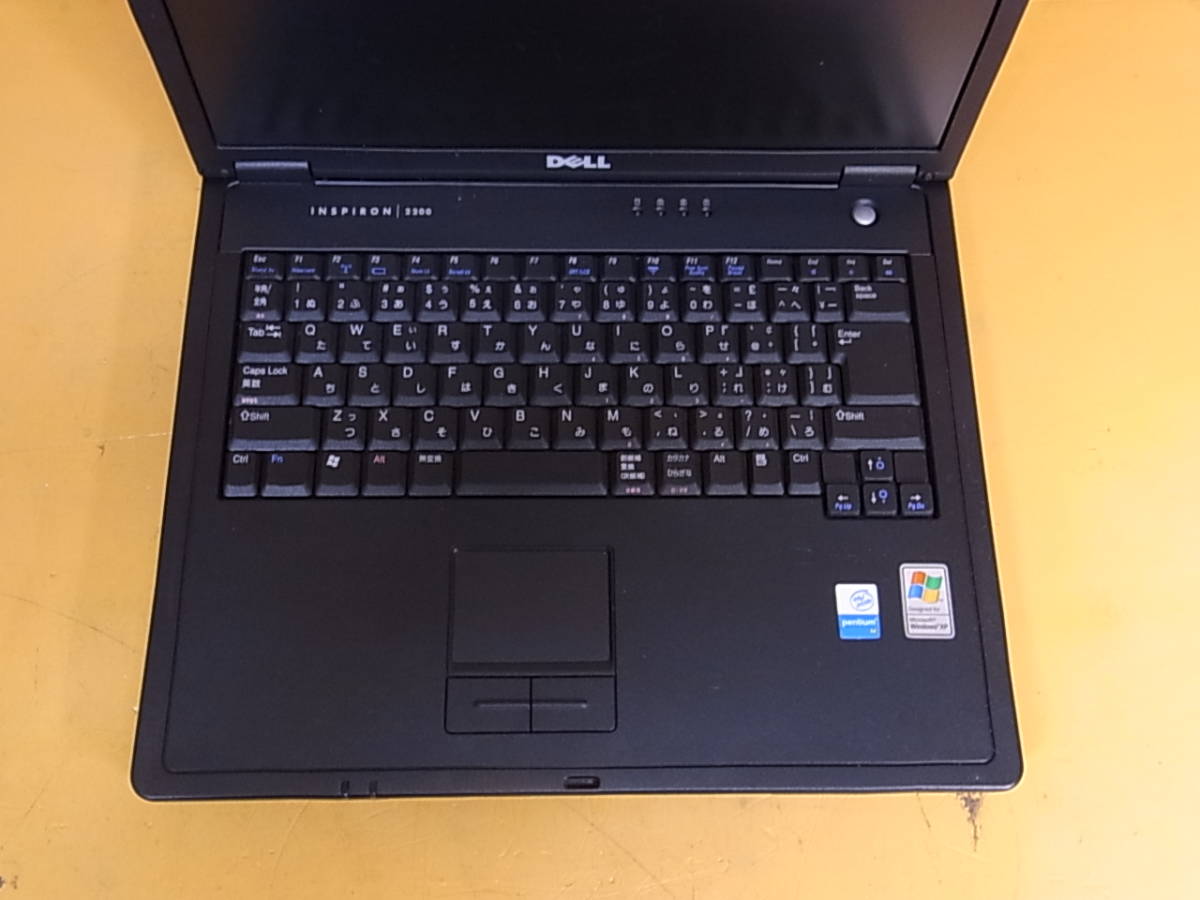 □Ya/080☆デル DELL☆15型ノートパソコン☆INSPIRON2200 PP10S☆HDDなし☆メモリなし☆動作不明☆ジャンク_画像3