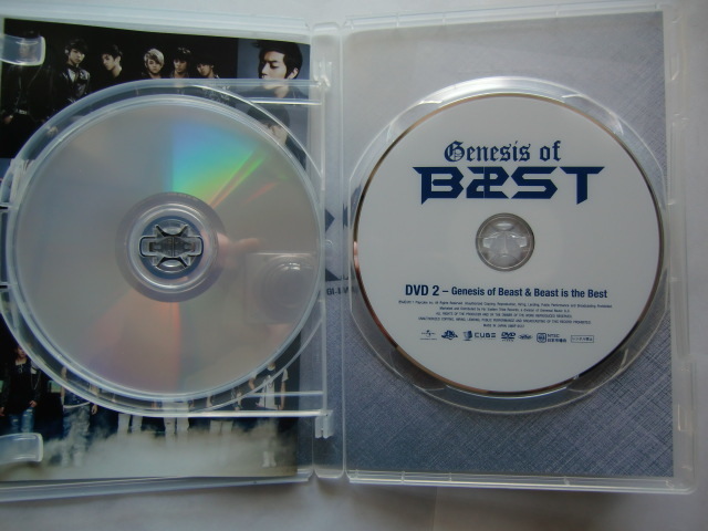2枚組 DVD ビースト Genesis of BEAST 国内正規品_画像3