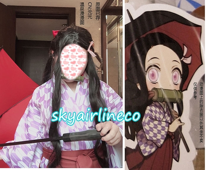 鬼滅の刃 竈門 禰豆子(かまど ねずこ) コスプレ衣装 www