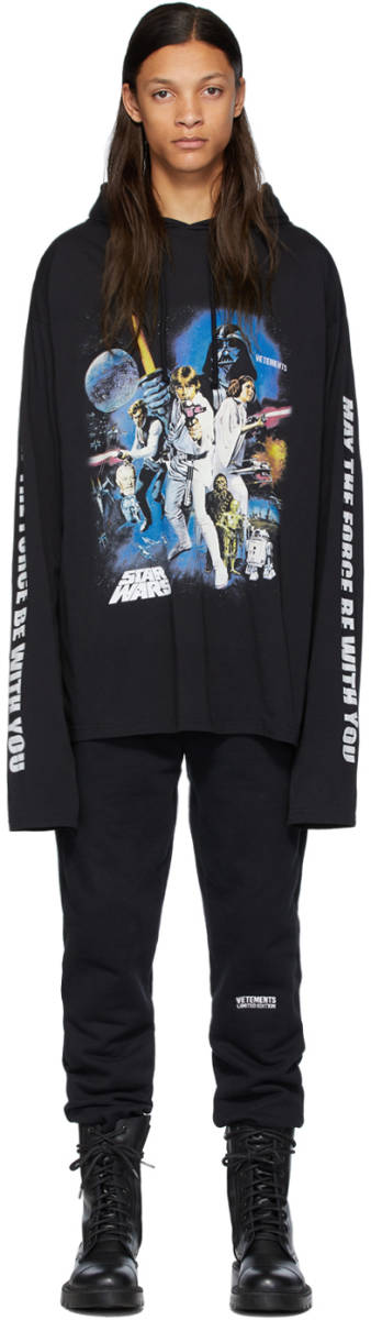 ヤフオク! - 新品 S 登坂着 VETEMENTS STAR WARS Foodieスウ