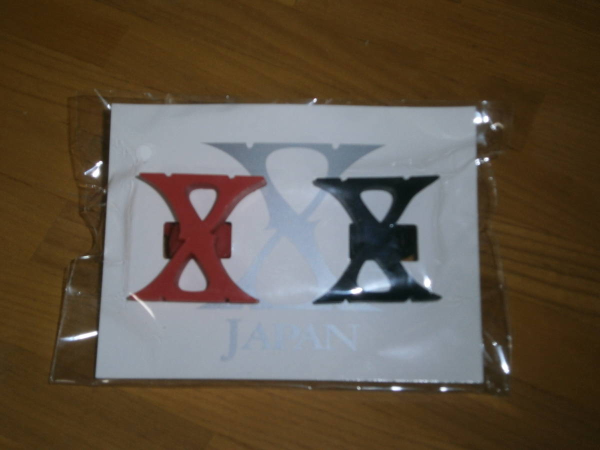 X JAPAN BIG シリコンリング (BLACK&RED) 未開封_画像1