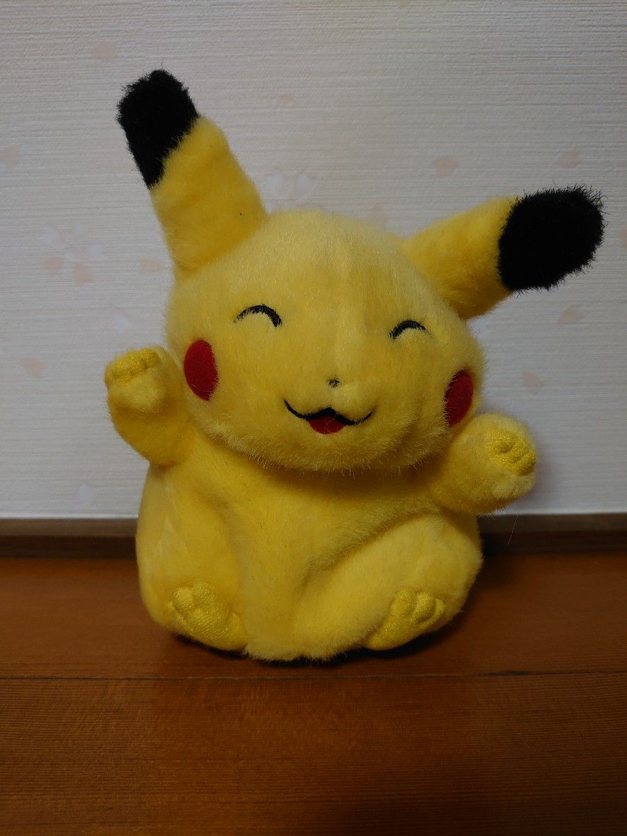 初期 初代 ピカチュウ 動く ぬいぐるみ tomy にっこりピカチュウ 初期 初代 ピカチュウ 動く ぬいぐるみ tomy にっこりピカチュウ