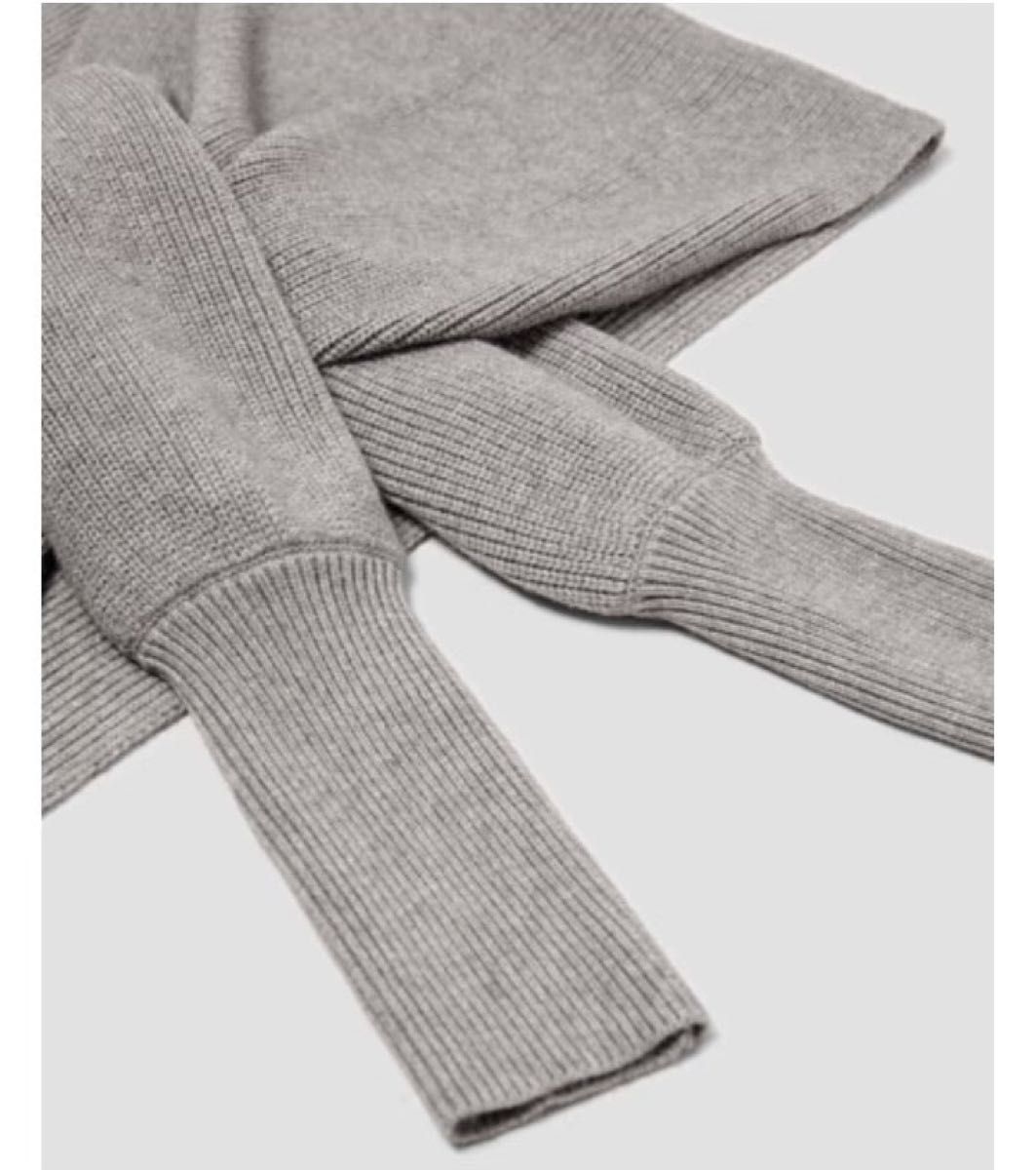 ZARA マルチポジション ニット スカーフ マフラー 変形 セーター ZARA マルチポジション ニット スカーフ マフラー 変形 セーター