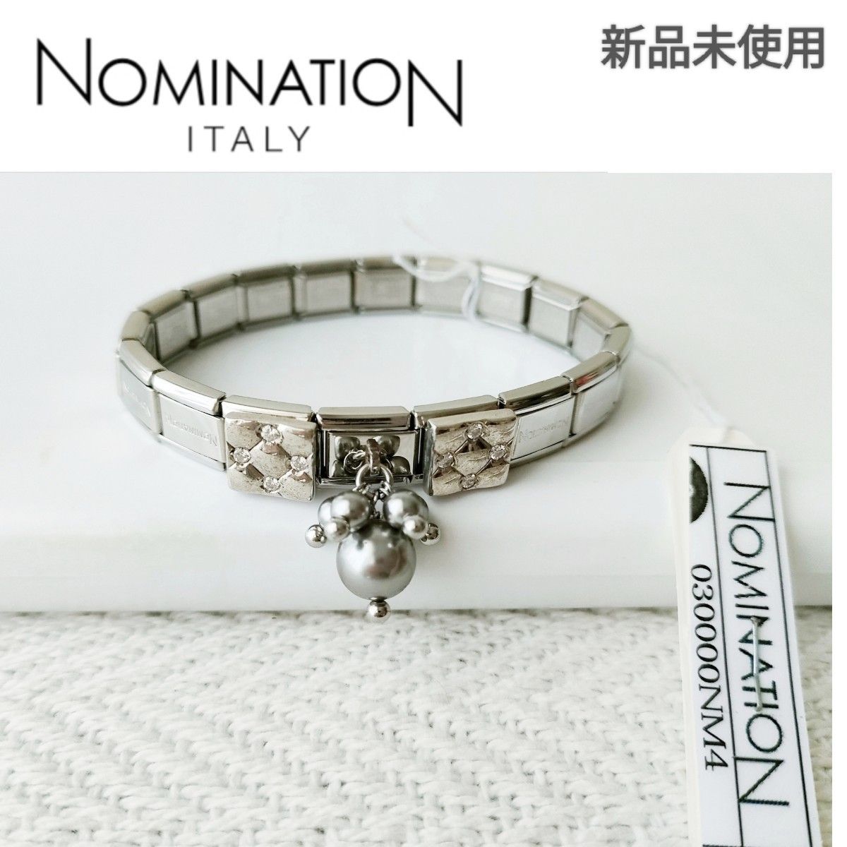 新品未使用】NOMINATION(ノミネーション) ブレスレット 国内 新品未使用】NOMINATION(ノミネーション) ブレスレット 国内
