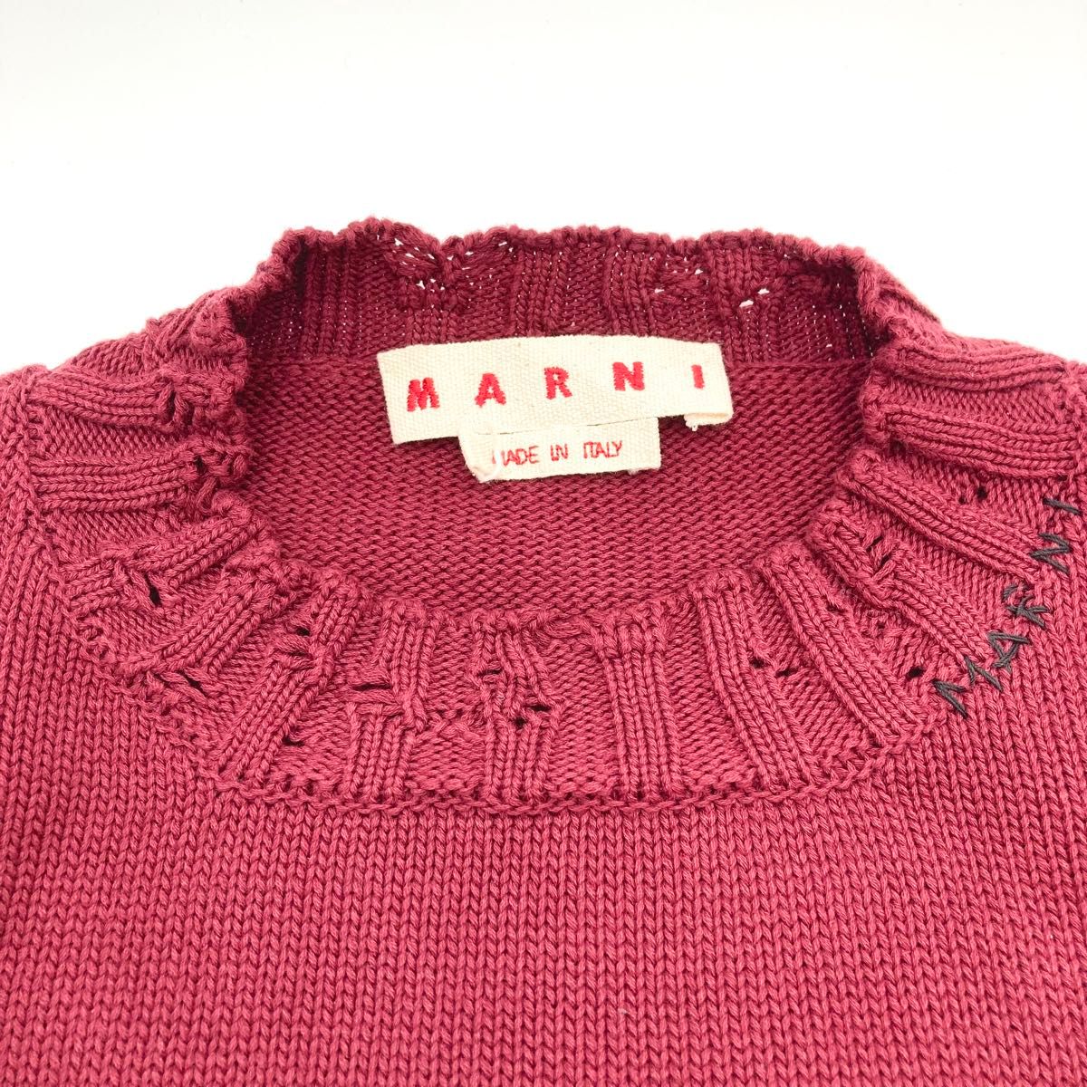 22AW 近年モデル【未使用級】MARNI マルニ セーター ニット 長袖 22AW 近年モデル【未使用級】MARNI マルニ セーター ニット 長袖