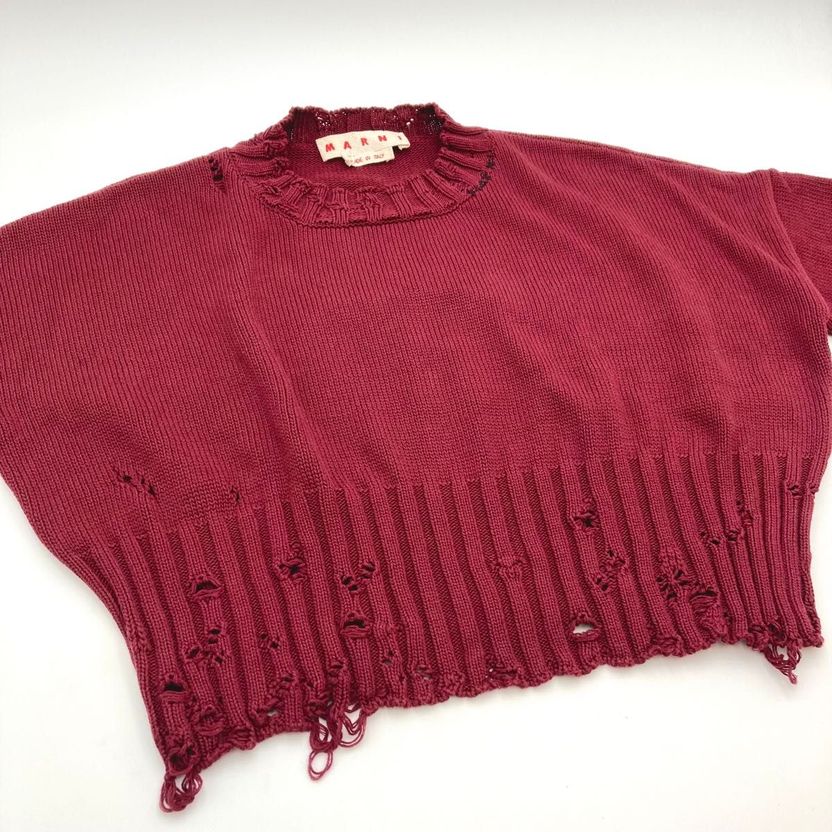 22AW 近年モデル【未使用級】MARNI マルニ セーター ニット 長袖 22AW 近年モデル【未使用級】MARNI マルニ セーター ニット 長袖