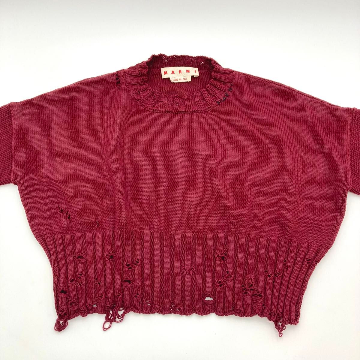 22AW 近年モデル【未使用級】MARNI マルニ セーター ニット 長袖 22AW 近年モデル【未使用級】MARNI マルニ セーター ニット 長袖