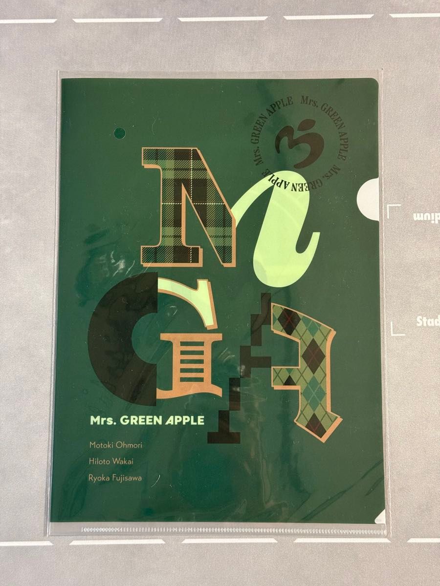 Mrs GREEN APPLE ミセスグリーンアップル 一番くじ F賞 クリア Mrs GREEN APPLE ミセスグリーンアップル 一番くじ F賞 クリア