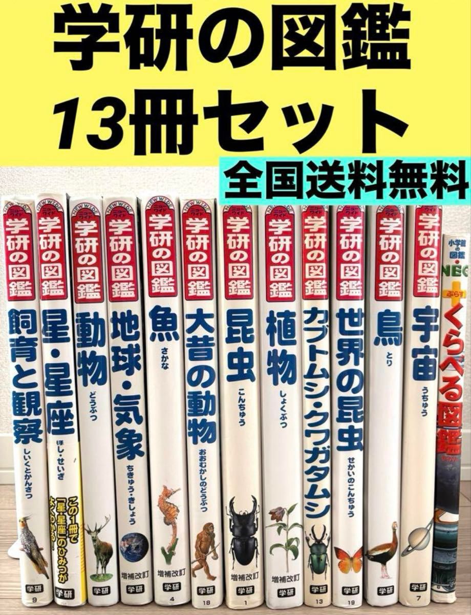 【定価28600円】学研の図鑑13冊セット 小学館の図鑑NEO 講談社の動く図鑑 くらべる図鑑 【定価28600円】学研の図鑑13冊セット 小学館の図鑑NEO 講談社の動く図鑑 くらべる図鑑