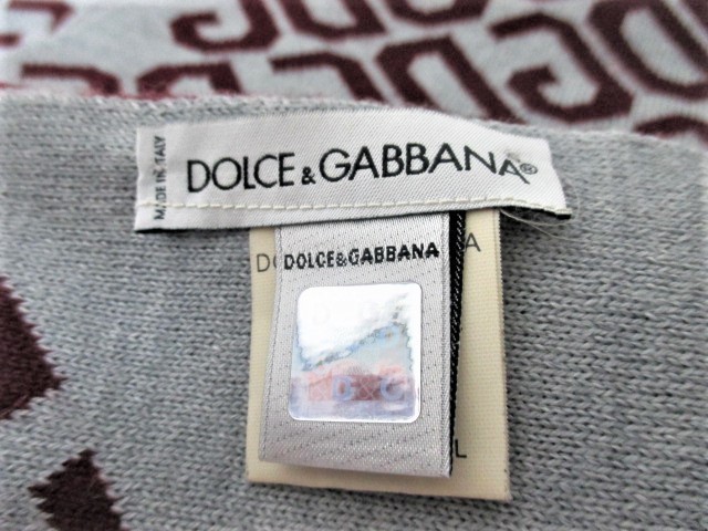 DOLCE&GABBANA ドルチェ&ガッバーナ ドルガバ マフラー/メンズ 新品