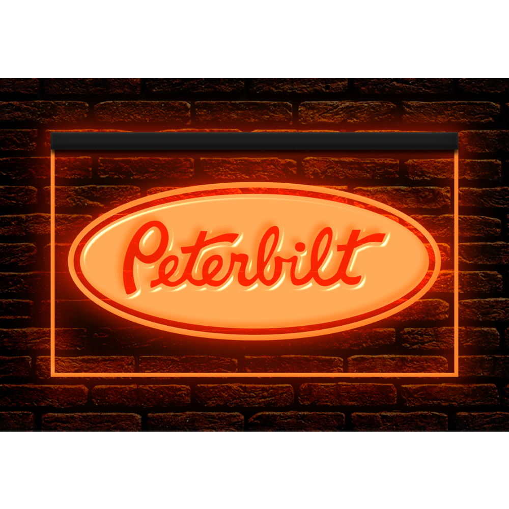J283 // LED ネオンライトサイン Peterbilt Truck ピーター J283 // LED ネオンライトサイン Peterbilt Truck ピーター