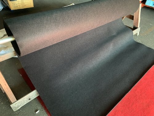 一番売れてるカーペット!送料込!ワイド幅 2m x 4m/BEE軽量マリンカーペット/BLACKカラー/裏地ラバー無し、貼りやすい!