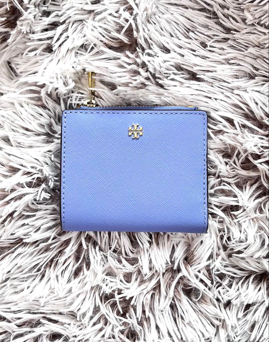 *大幅値下げセール中* トリーバーチ 二つ折り財布 小銭入れ ウォレット レザー TORY BURCH ロゴ