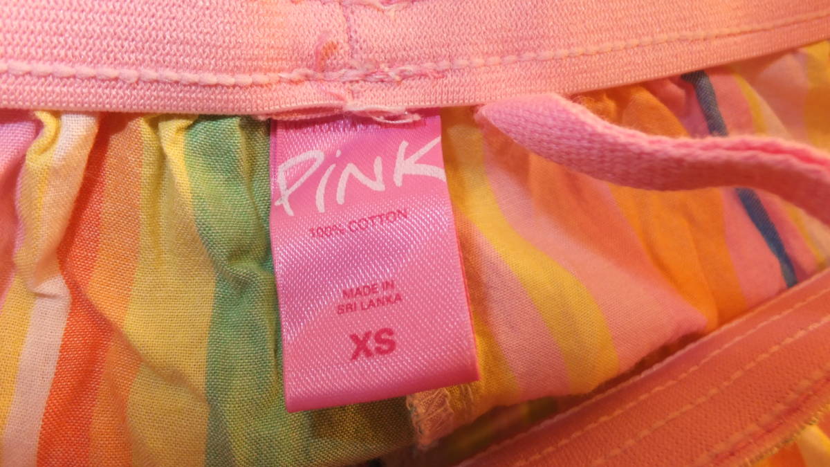 ★OLD NAVY★ オールドネイビー レディースパンツピンク　サイズXS 股下79Cm Ladies PINK pants Size XS 100% Cotton USED IN JAPAN_画像3