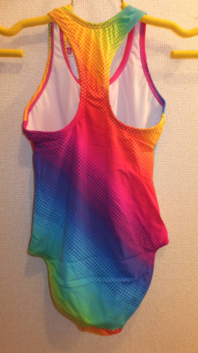 ★SPEEDO GIRLS SWIMWEAR★新品スピードワンピース水着女性サイズ12　NEWコストコ輸入物One piece neon pink size 12 Costco 　アメリカ_画像4