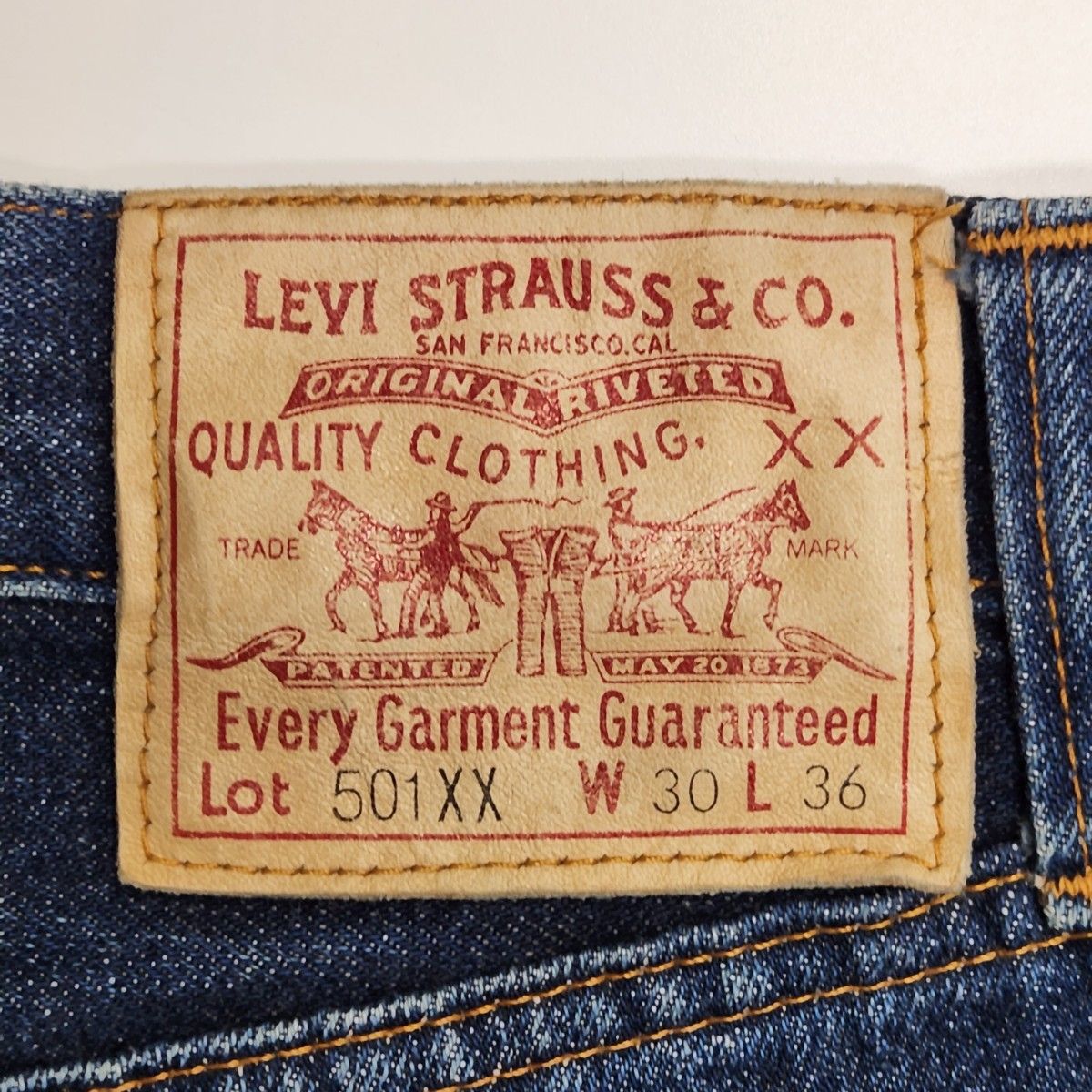 LEVI'S リーバイス 501XX バレンシア工場 米国製 1947年モデル LEVI'S リーバイス 501XX バレンシア工場 米国製 1947年モデル