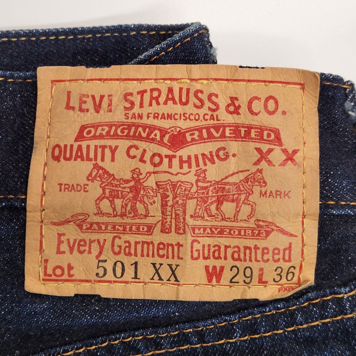 LEVI'S リーバイス 501XX バレンシア工場 米国製 1955年モデル LEVI'S リーバイス 501XX バレンシア工場 米国製 1955年モデル