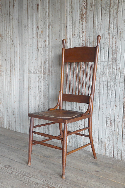 アンティークウッドハイバックチェア[acw-293]コレクションインテリアスツールロッキング椅子木製ウィンザーディスプレイビンテージ