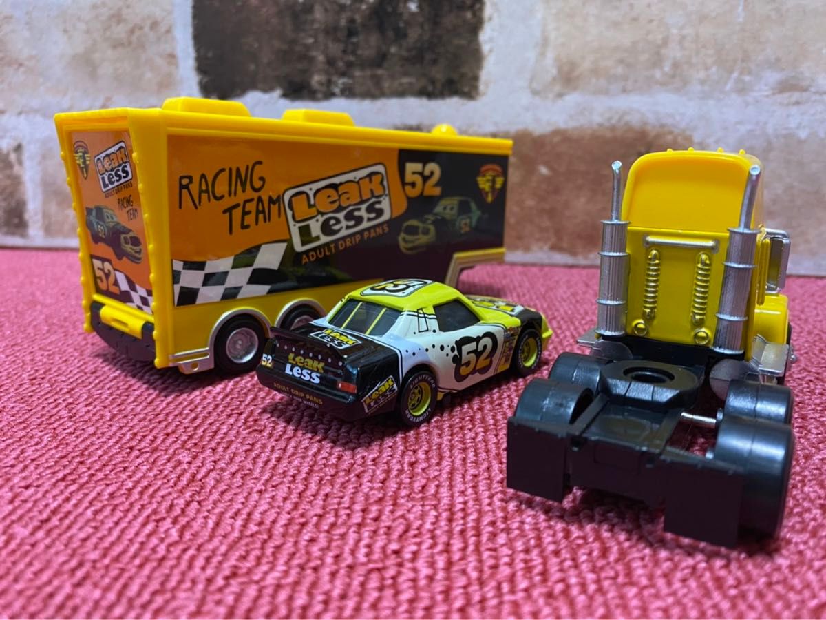 新品 カーズ リークレスNO 52 LEAK LESSトレーラーダイキャスト 新品 カーズ リークレスNO 52 LEAK LESSトレーラーダイキャスト