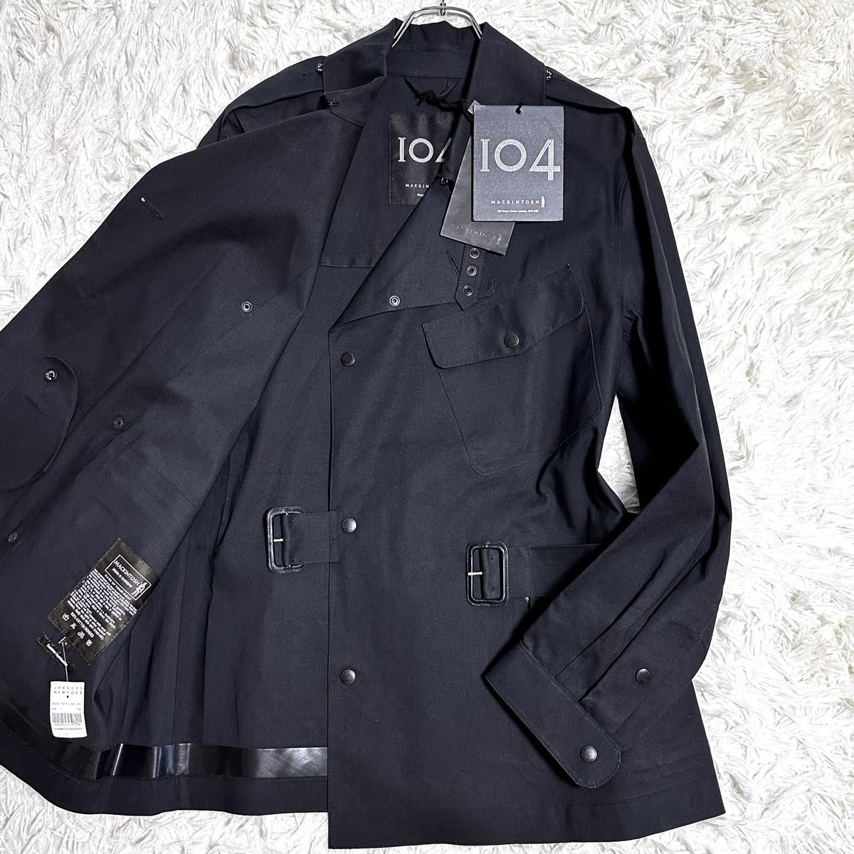 新品タグ付き MACKINTOSH マッキントッシュ 104ライン DUNKELD 新品タグ付き MACKINTOSH マッキントッシュ 104ライン DUNKELD