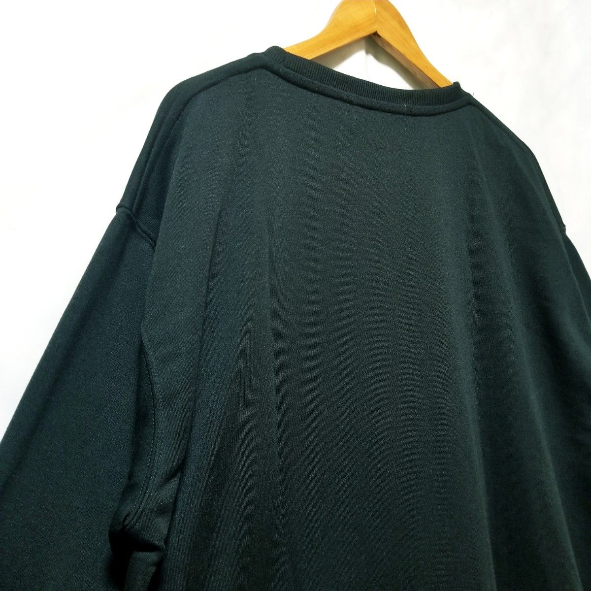 新品　お菓子の洋服　かっぱえびせん　トレーナー　メンズ　3Lサイズ　黒色　オーバーサイズ