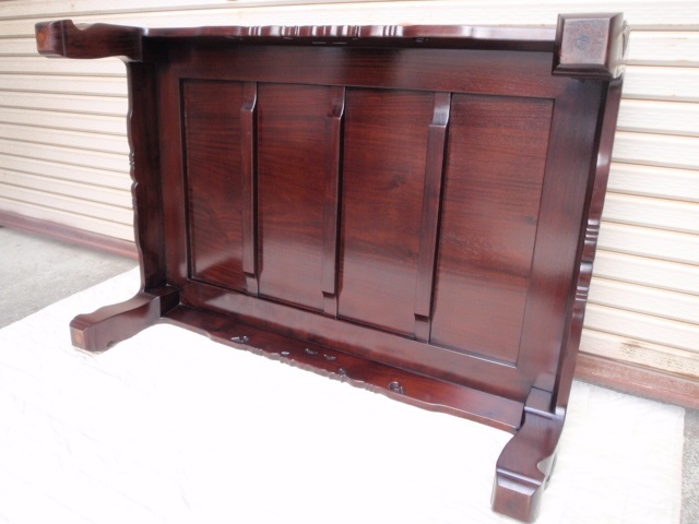 新品!4尺(120巾) 花梨無垢 高級座卓 座敷机 唐木家具 ちゃぶ台 新品!4尺(120巾) 花梨無垢 高級座卓 座敷机 唐木家具 ちゃぶ台