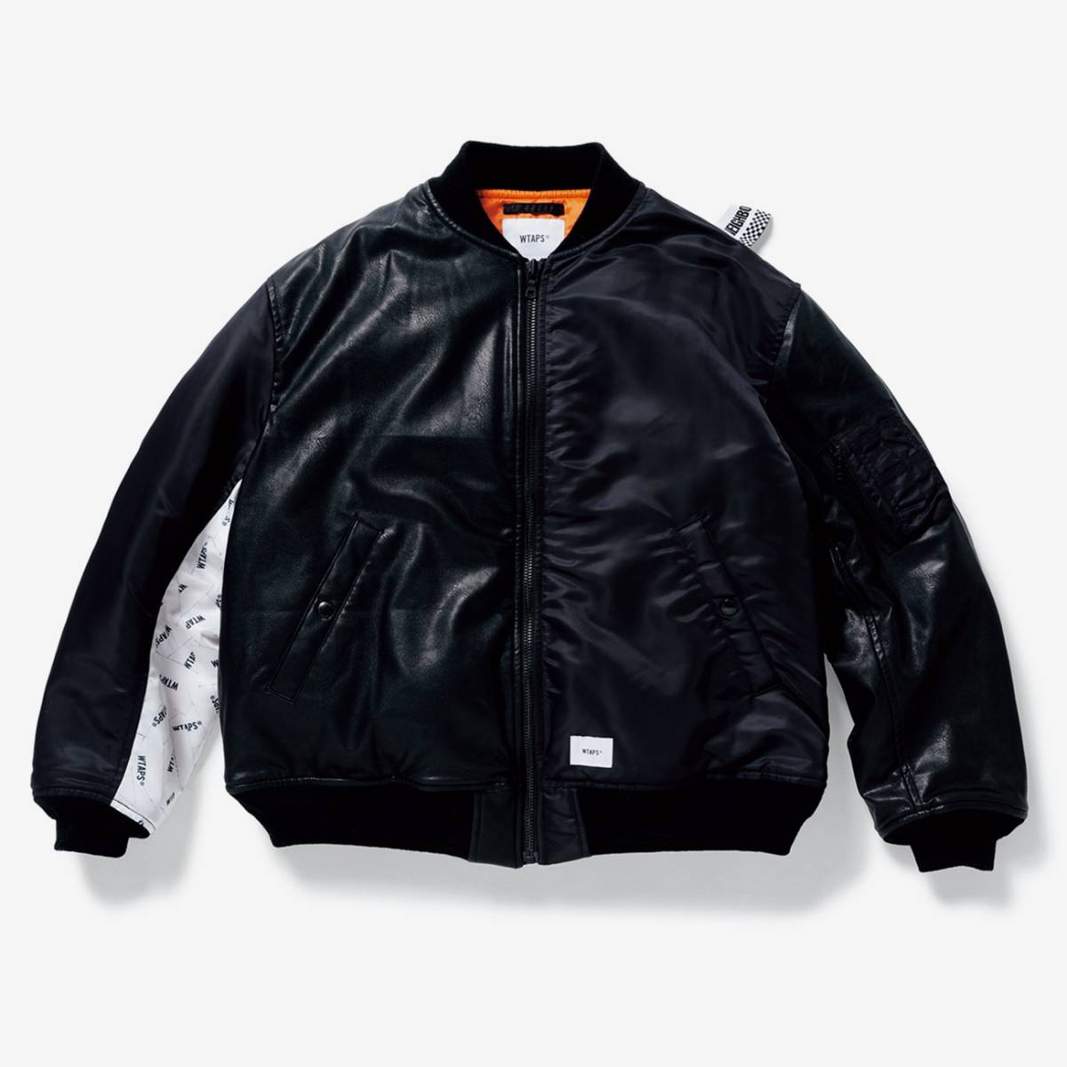 本格派ま！ 新品 M ジャケット ブルゾン MA1 JACKET. / VE W1