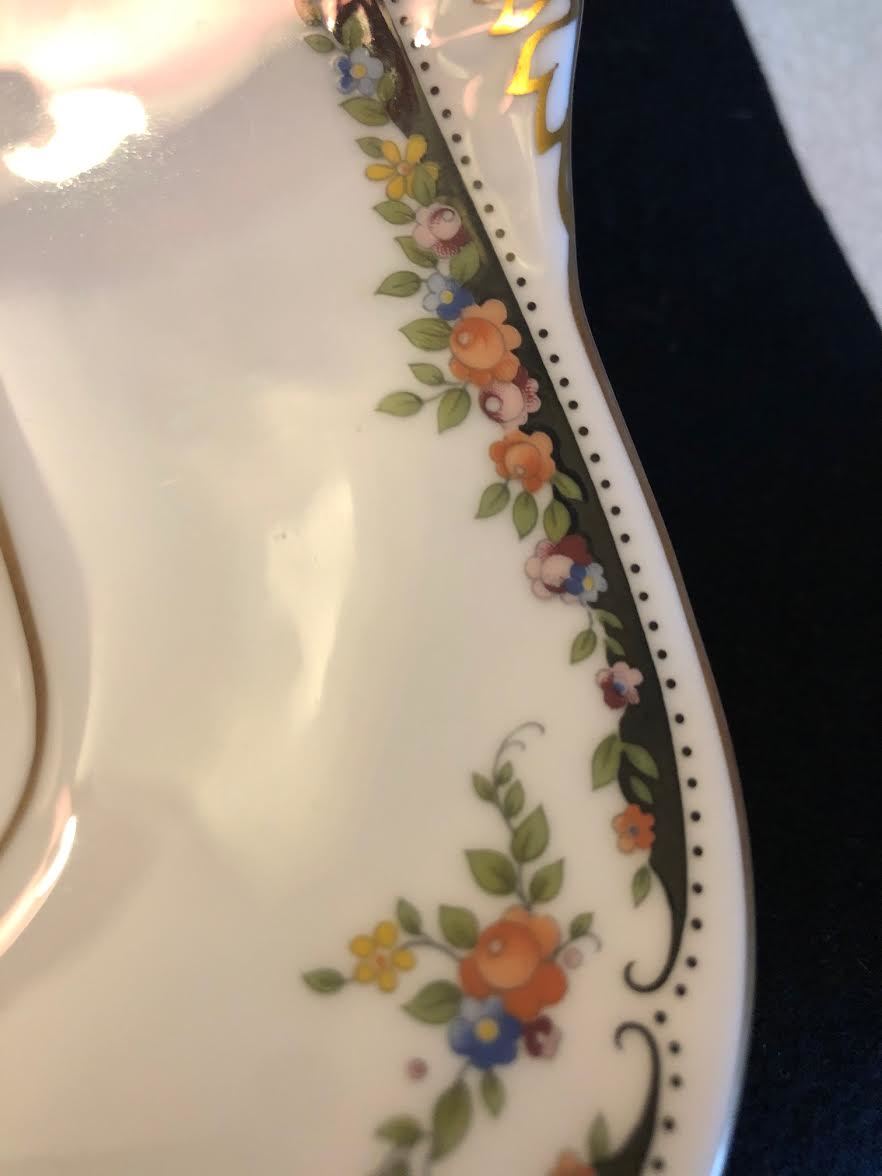 【オズボーン】ウェッジウッド 　オズボーン　スクエアプレート皿　WEDGWOOD MADE IN ENGLAD OSBORNE お皿　１枚　イングランド　高級_画像9