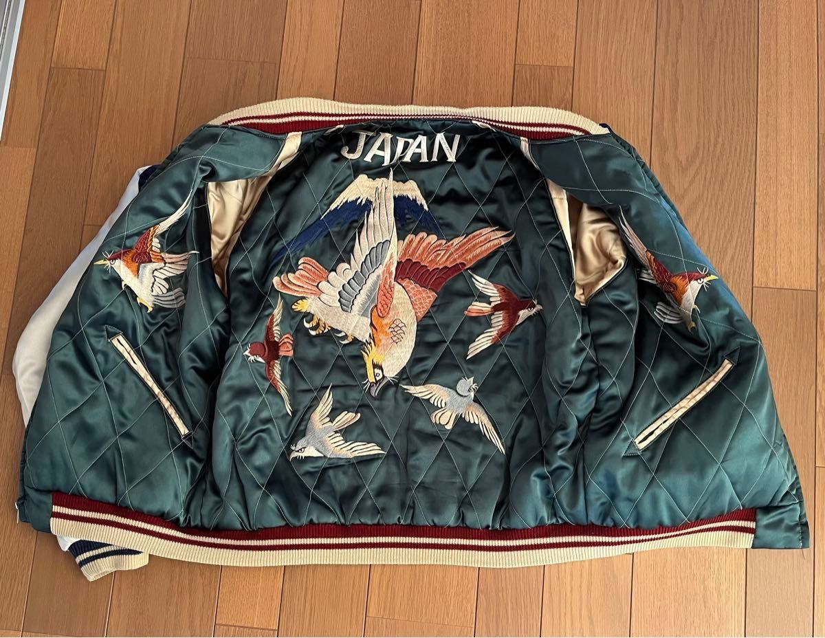90sヴィンテージ テーラー東洋スカジャン リバーシブル 虎×隼 90sヴィンテージ テーラー東洋スカジャン リバーシブル 虎×隼