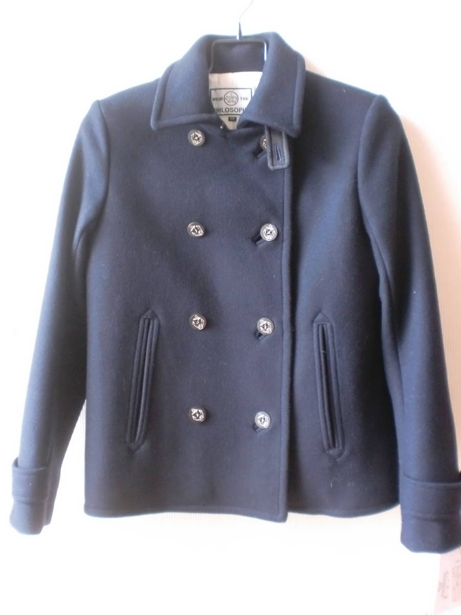 【在庫あり】 THE WEAR 定価50600円 PHILOSOPHY yuge ウェアーザフィロソフィー ネイビー 紺 38 カシミヤ ウール コート 新品 Mサイズ 【在庫あり】 THE WEAR 定価50600円 PHILOSOPHY yuge ウェアーザフィロソフィー ネイビー 紺 38 カシミヤ ウール コート 新品 Mサイズ