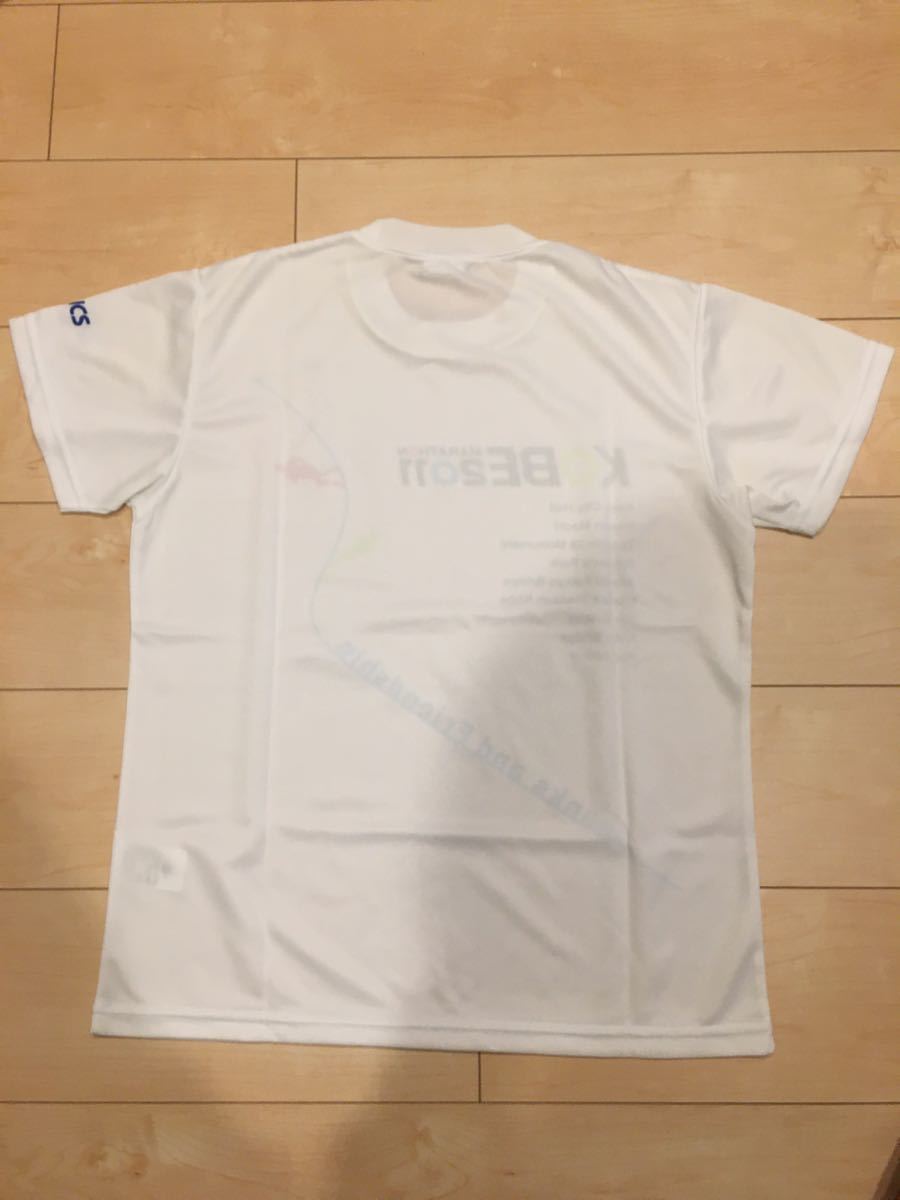 【美品・非売品】asics製☆2011年の神戸マラソン参加Tシャツ！