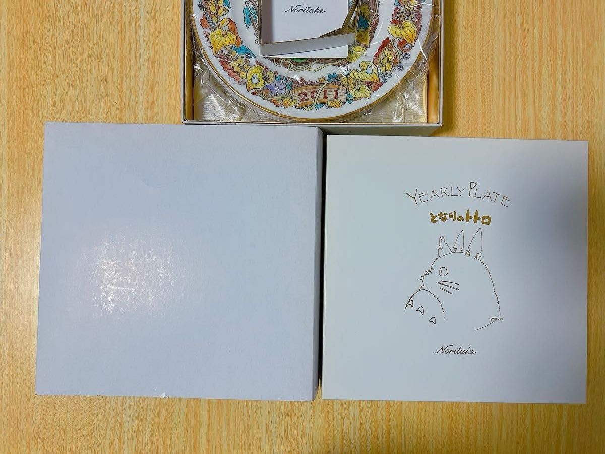 となりのトトロ ノリタケ Noritake 2011年 イヤリープレート となりのトトロ ノリタケ Noritake 2011年 イヤリープレート