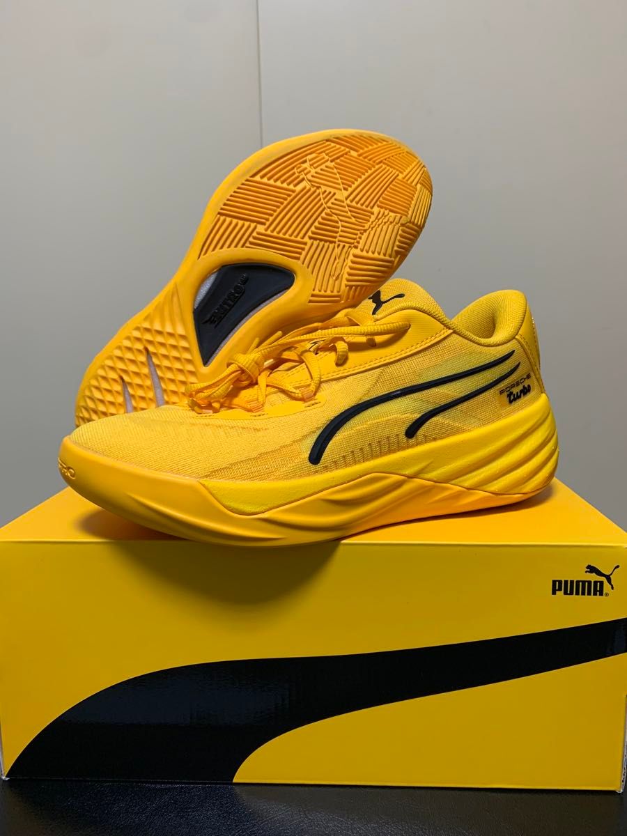 PUMA×PORSCHE all pro nitro オールプロニトロ バッシュ 25.5cm